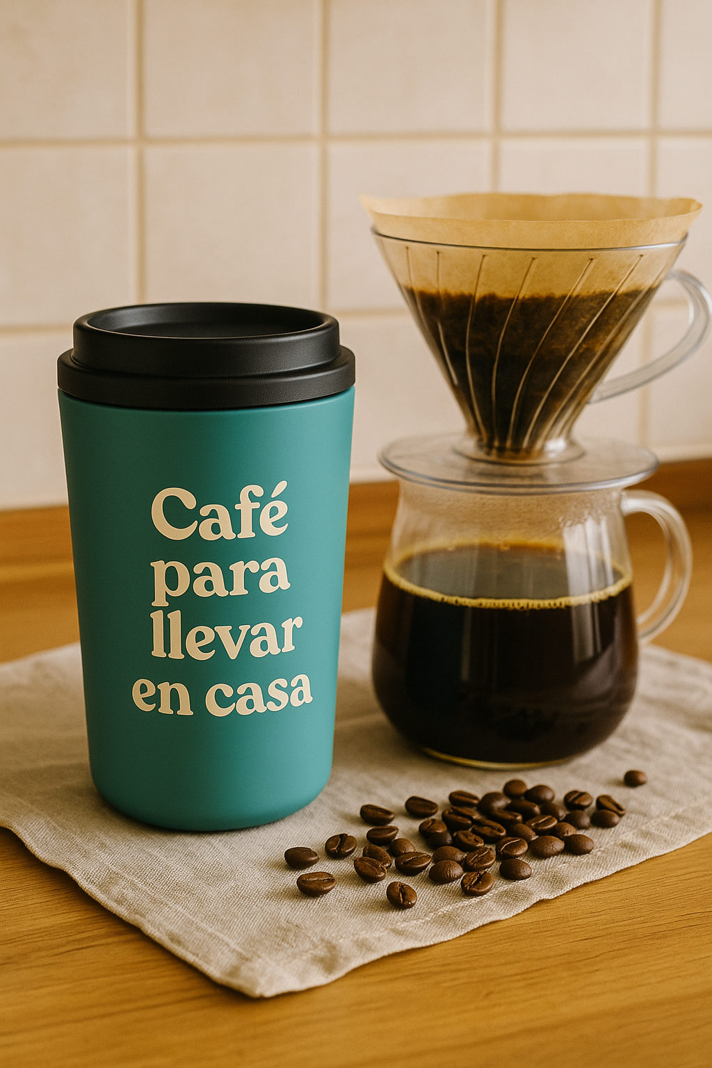 Cómo preparar café para llevar en casa