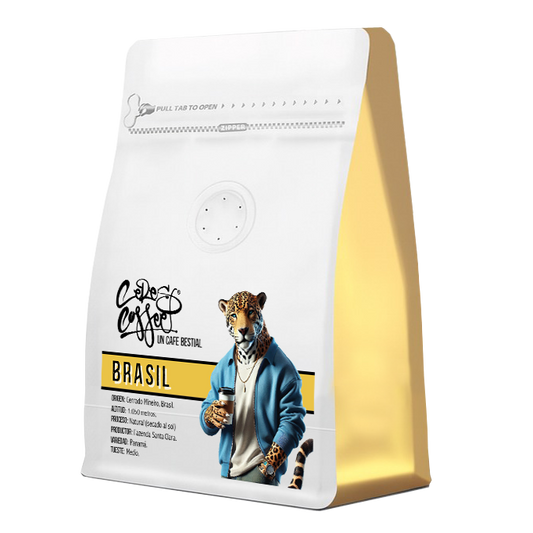 Café de Especialidad Brasil Tatu 17/18 · Natural · Red Bourbon (84,25 SCA)