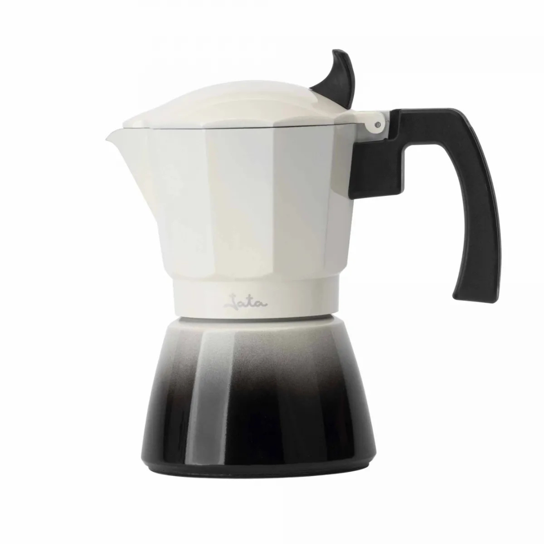 Cafetera Italiana Jata 9 Tazas – Tradición con compatibilidad total