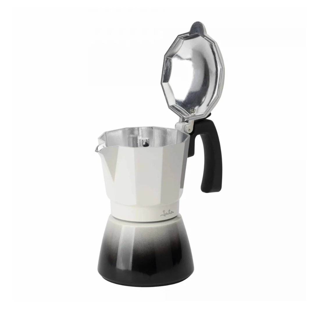 Cafetera Italiana Jata 9 Tazas – Tradición con compatibilidad total
