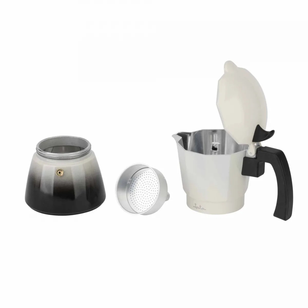 Cafetera Italiana Jata 9 Tazas – Tradición con compatibilidad total