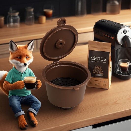 Cápsula Reutilizable compatible Dolce Gusto – Versión Plástico - Ceres Coffee