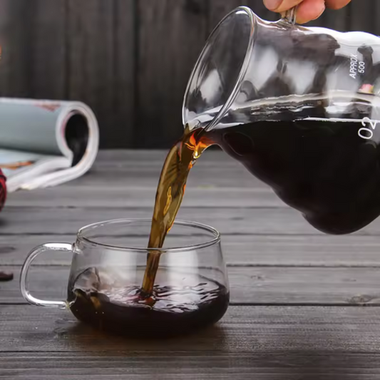 Jarra de cristal resistente para café filtrado – Compatible con V60 - Ceres Coffee