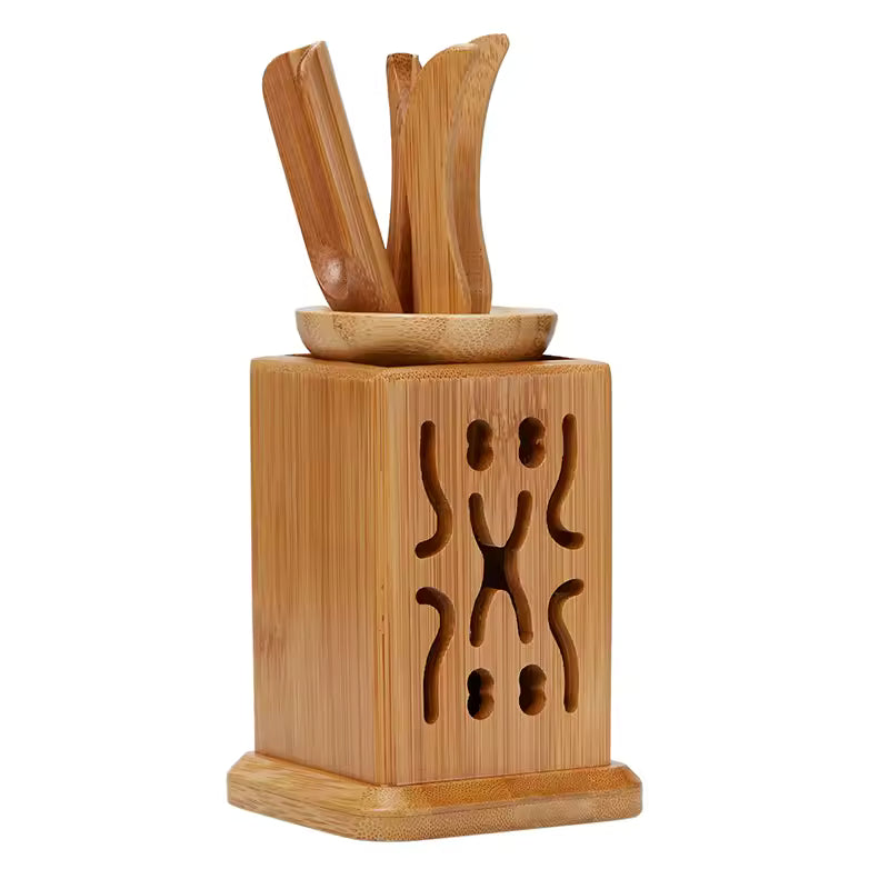 Set Ceremonia del Té - Madera, hecho a mano