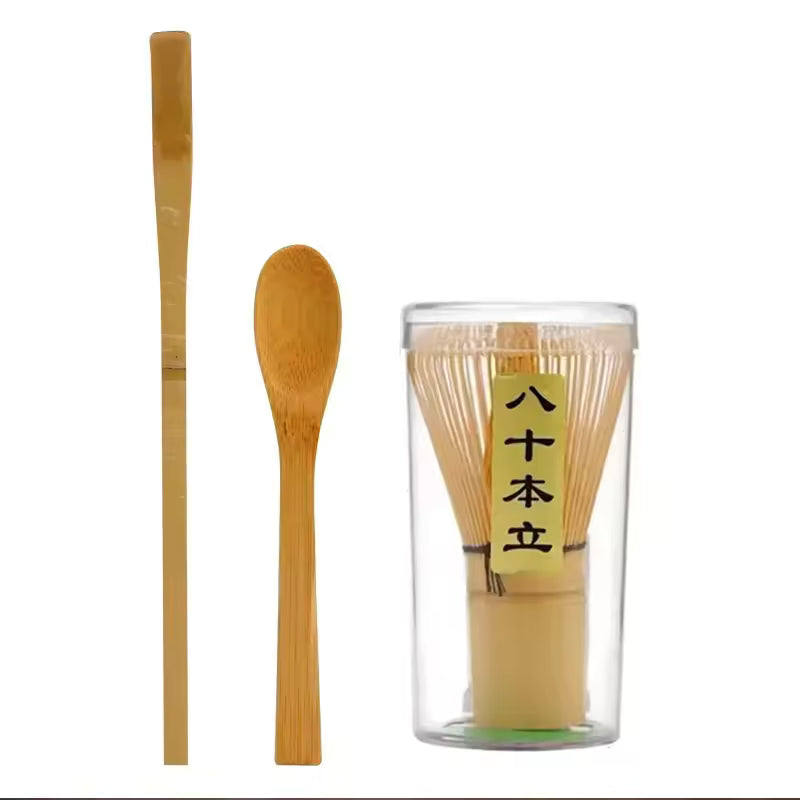 Set para Té Matcha - Bambú 3 piezas - Ceres Coffee