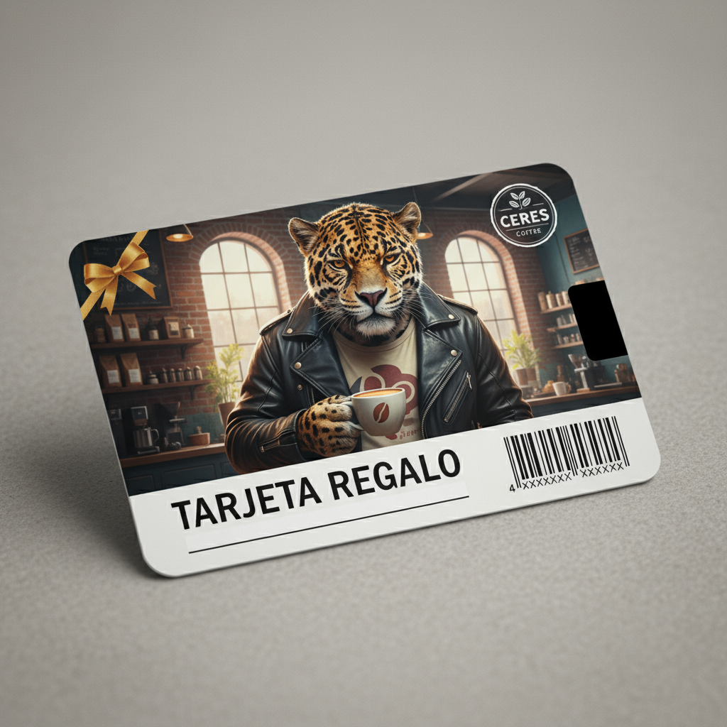 que represente realmente una tarjeta de regalo o que indique que es una tarjeta de regalo a través de la imagen, no sólo con el texto