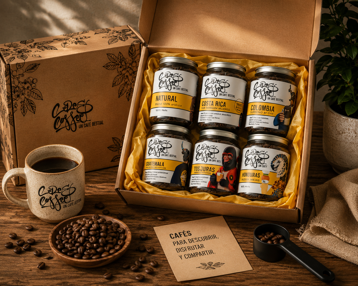 Packs de café Ceres Coffee con varias referencias para probar o regalar