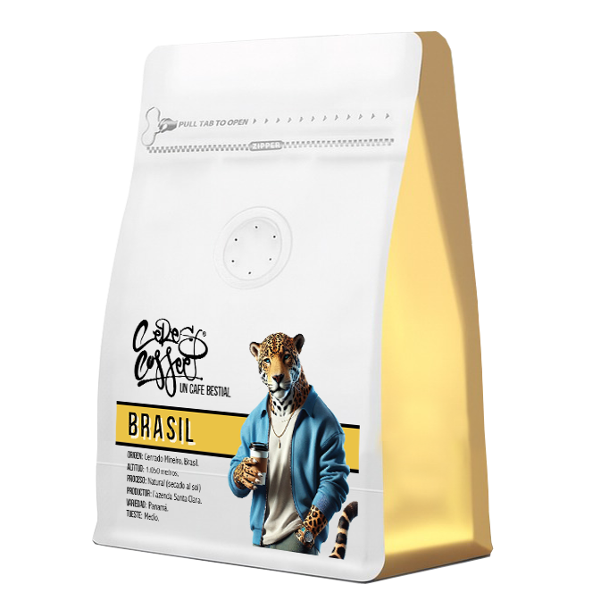 Café de Especialidad Brasil Tatu 17/18 · Natural · Red Bourbon (84,25 SCA)