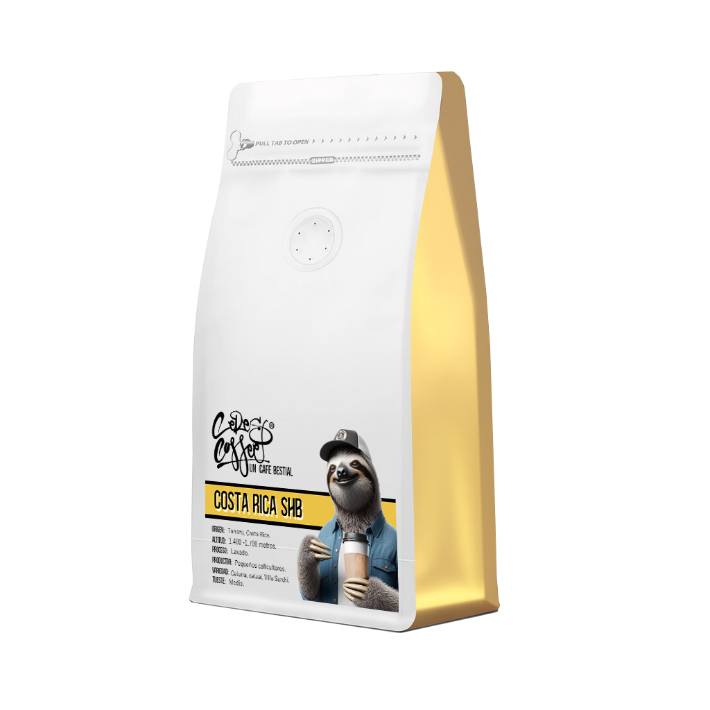 Bolsa de café Costa Rica SHB Tarrazú Mujeres vista frontal en Ceres Coffee