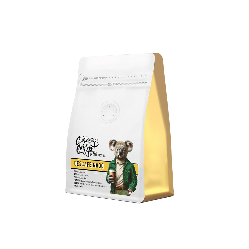 Café de Especialidad Descafeinado Colombia Supremo Swiss Water Ceres Coffee - 200g