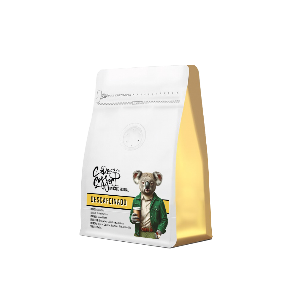 Café de Especialidad Descafeinado Colombia Supremo Swiss Water Ceres Coffee - 200g