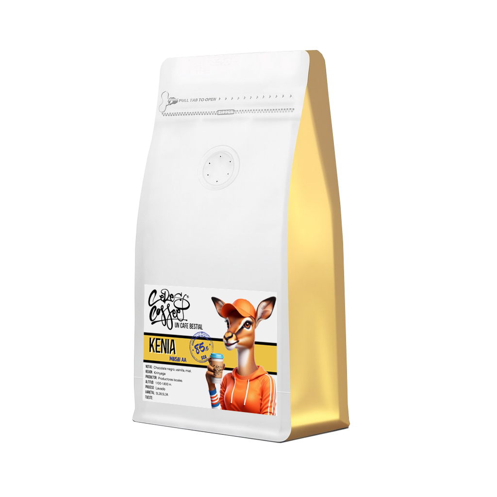 Café de Especialidad Kenia Masai AA (85.5 SCA)