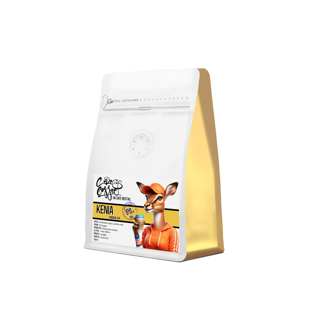 Café de Especialidad Kenia Masai AA Ceres Coffee - 1000g