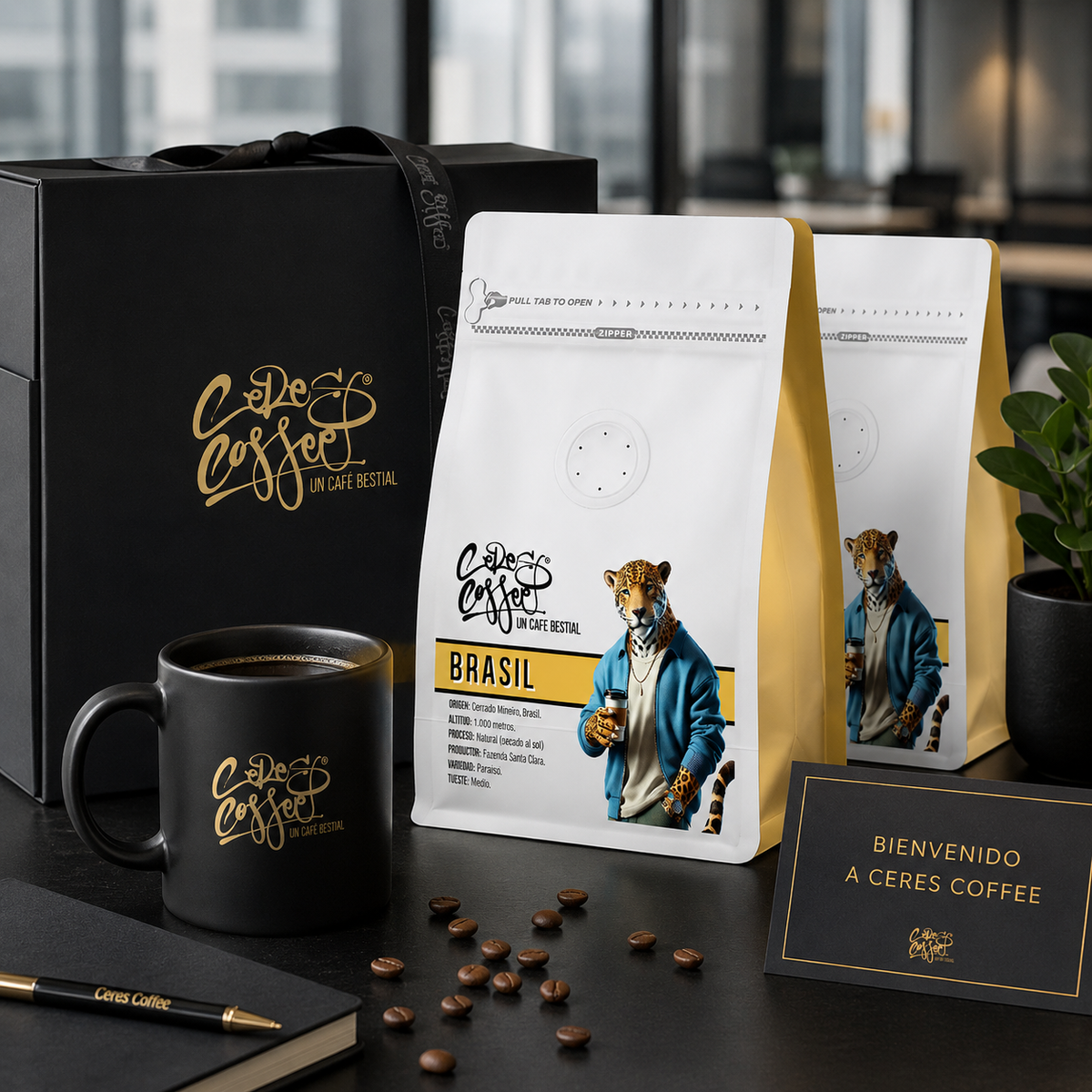 Café de especialidad en casa u oficina con suscripción Ceres Coffee
