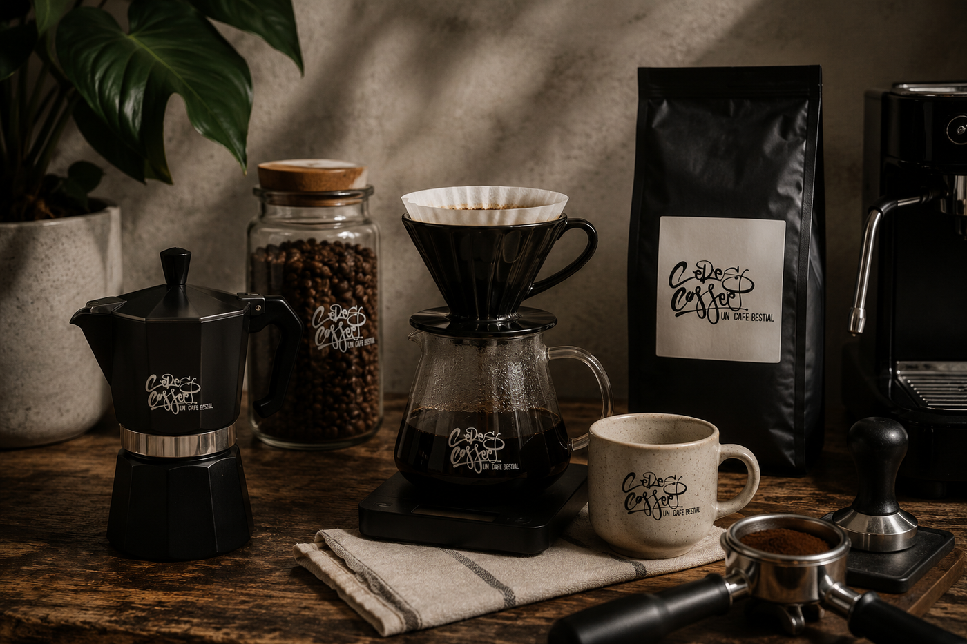 Elige por cafetera