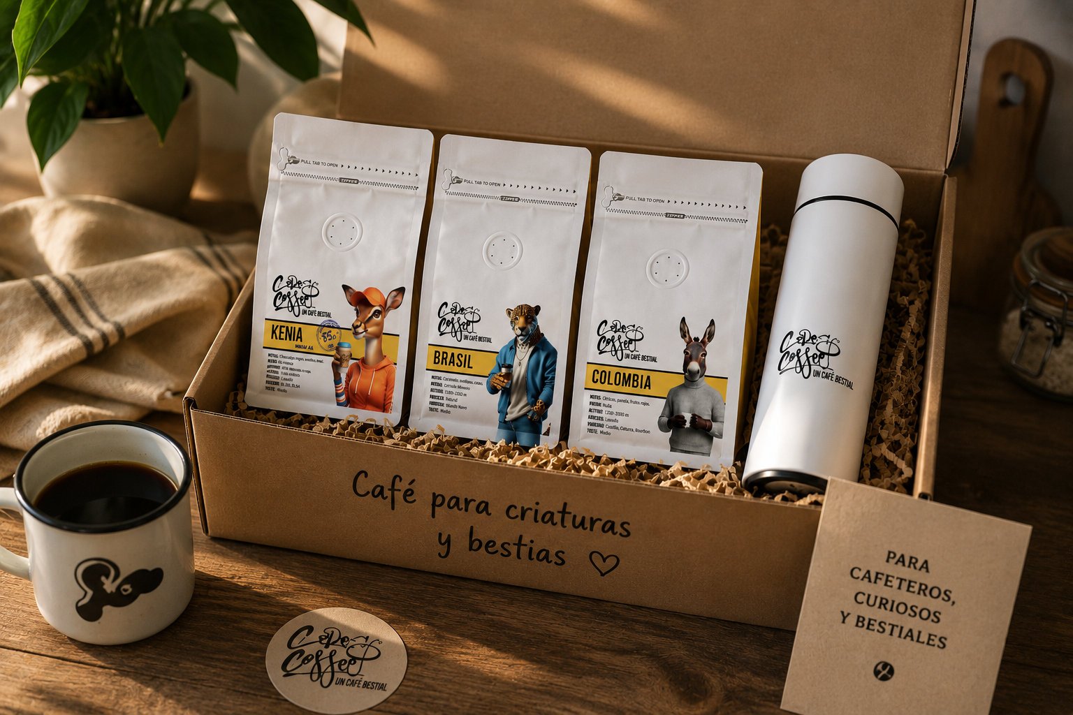 Packs y regalos de Ceres Coffee